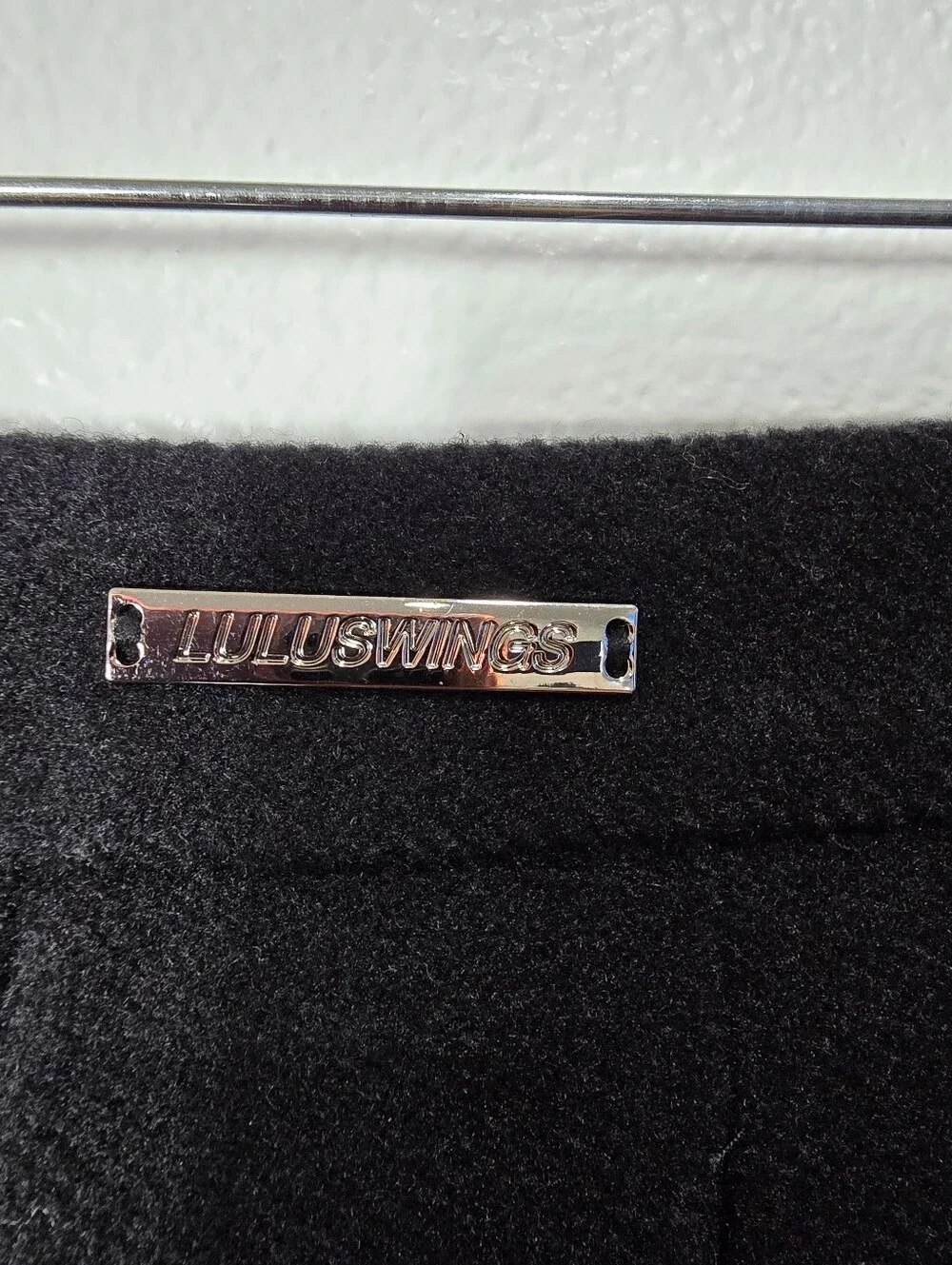 Prepoy Luluswings Black Pleated Mini Skirt with Contrast Hem.